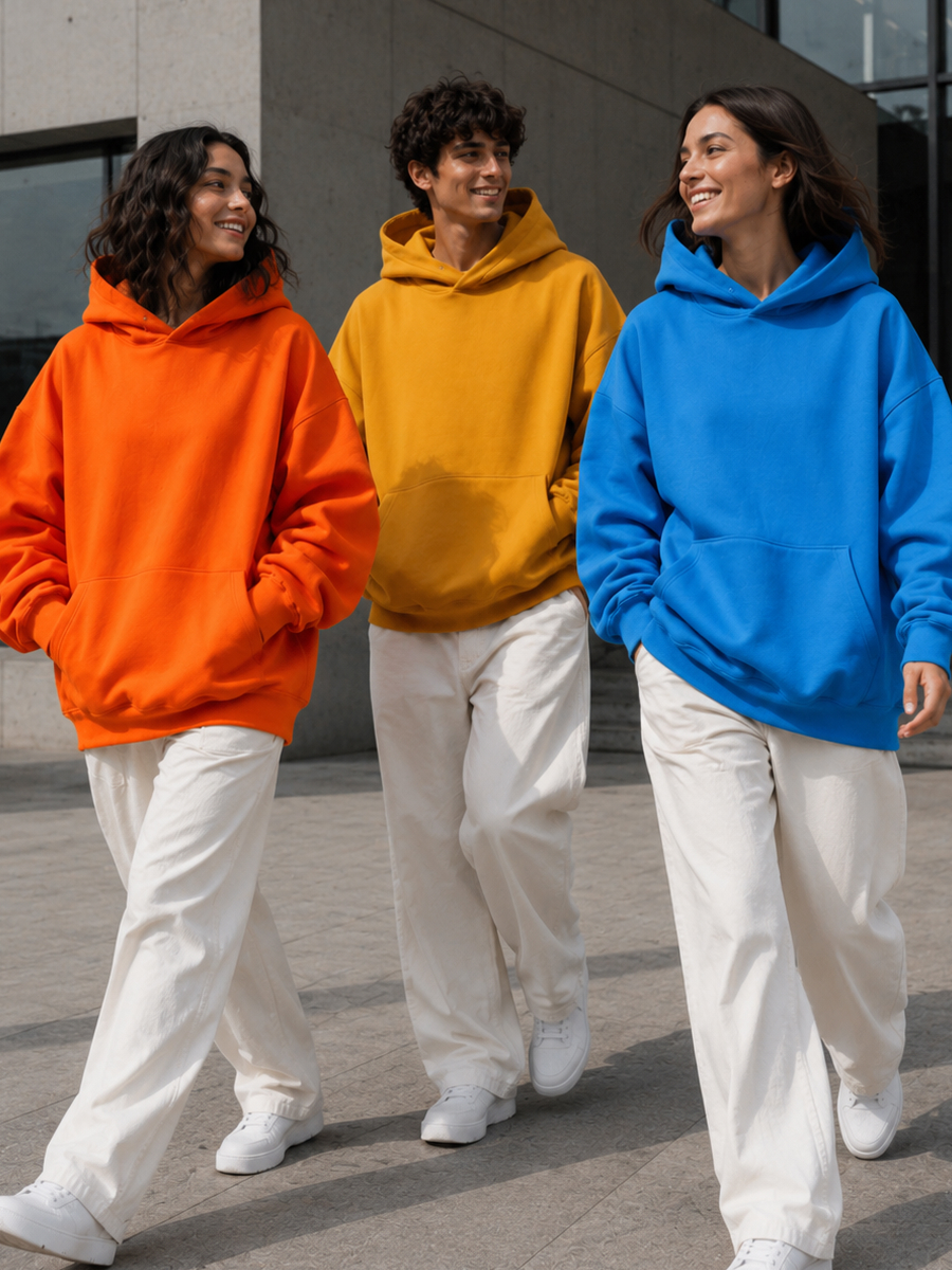 Color blocking для футболок и худи