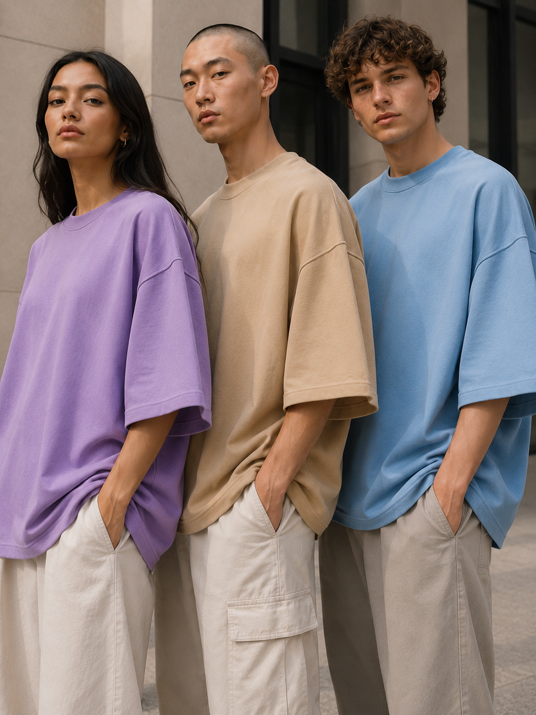 Макро-детали футболок IM Fashion B2B
