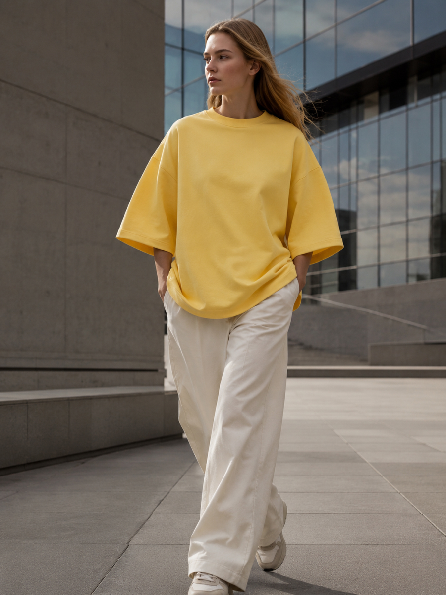 Трендовые лекала oversize для футболок и худи